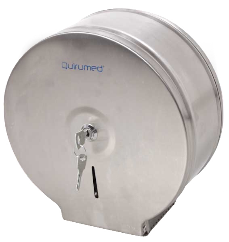 Metal hygienic paper dispenser