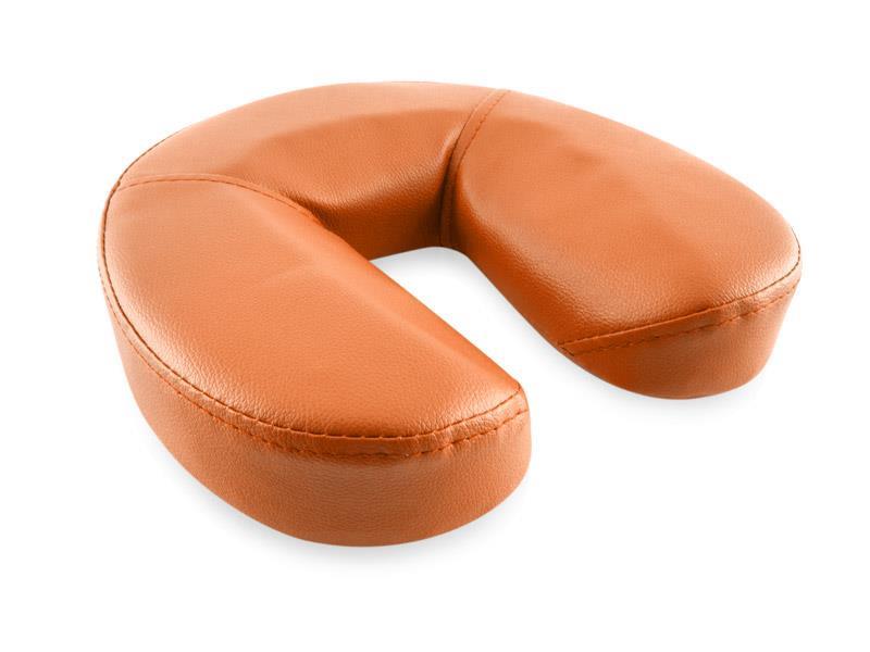 Gezichtskussen in een hoefijzervorm  29 x 7 cm.