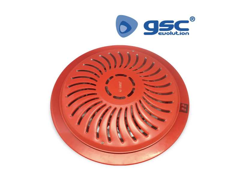 Brasero électrique à Deux éléments Chauffants D'une Puissance De 900 W Et Corps En Metal Peint En Rouge Sogo