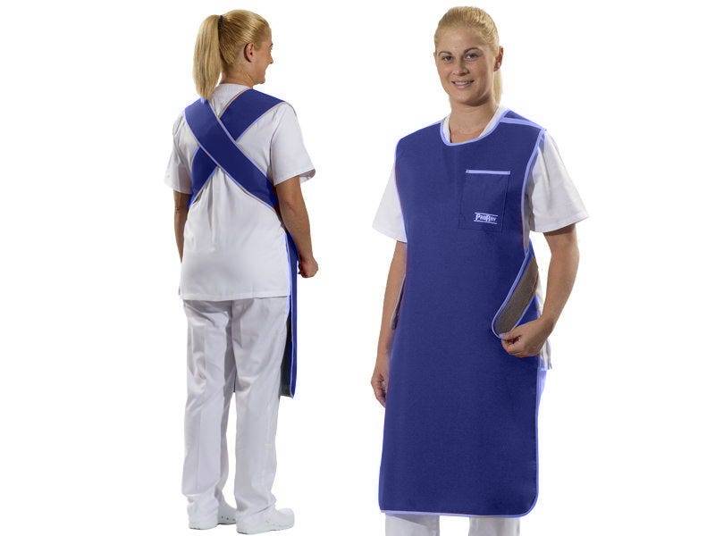 Tablier plombé modèle 650 superlight Bleu 23 protection avant