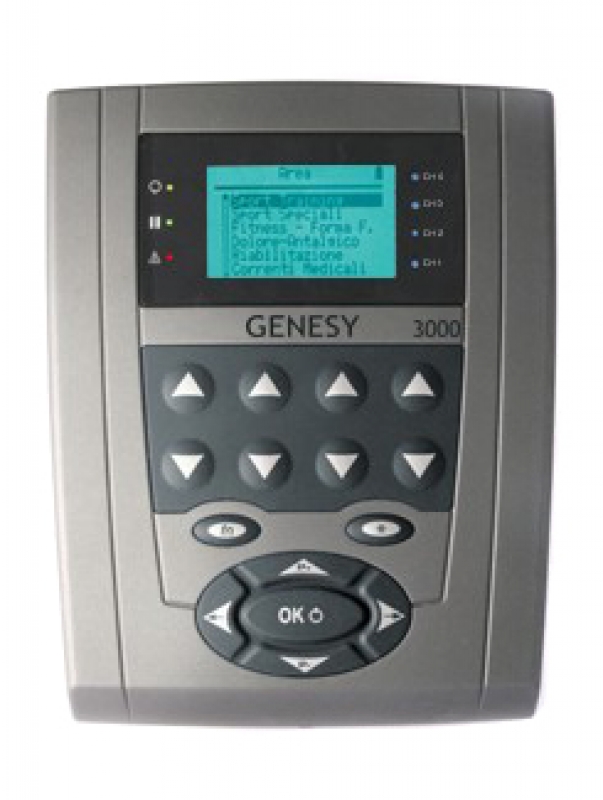 Electroestimulador 4 canales GENESY 3000. 423 Programas