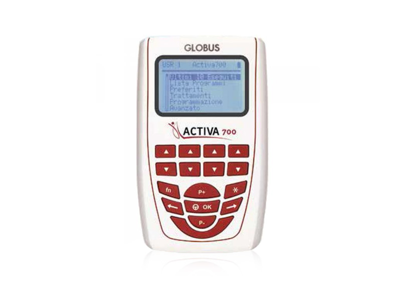 Electroestimulador 4 canales Globus Activa 700, 271 programas