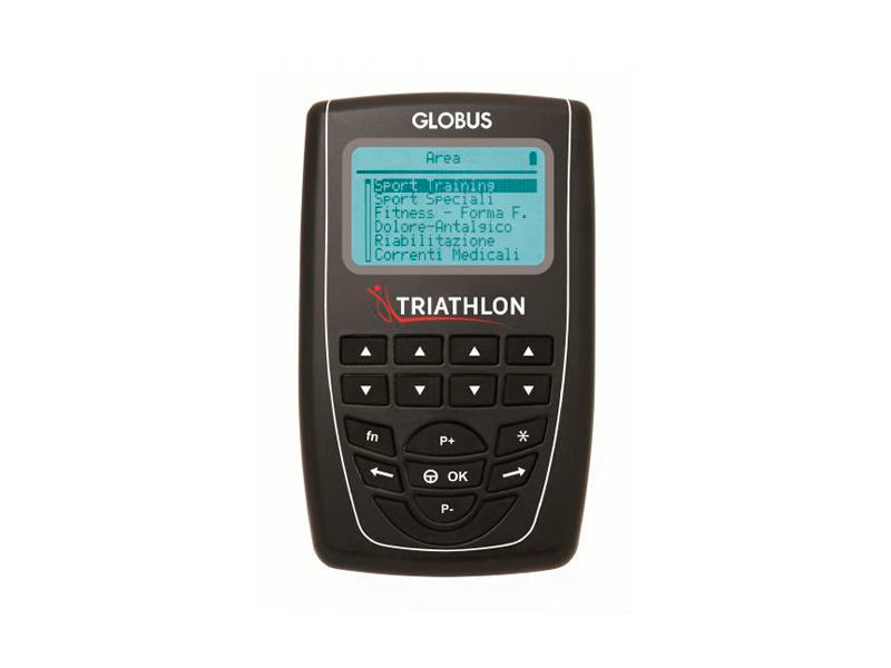 Electroestimulador 4 canales Globus Triathlon con 424 programas