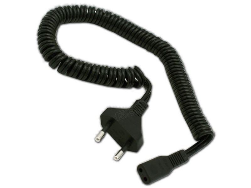 Câble D'alimentation 2 Broches Pour Rasoir Philips - Modèles 1603-1608 - Neuf