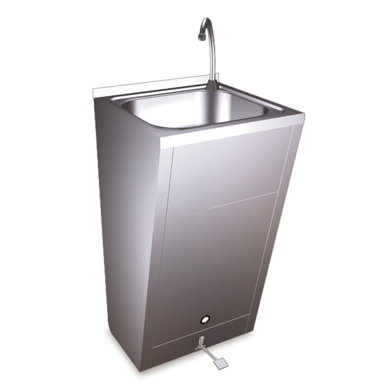 Handwaschbecken mit Pedale