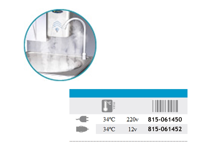 Warmwasser Option für tragbares Handwaschbecken