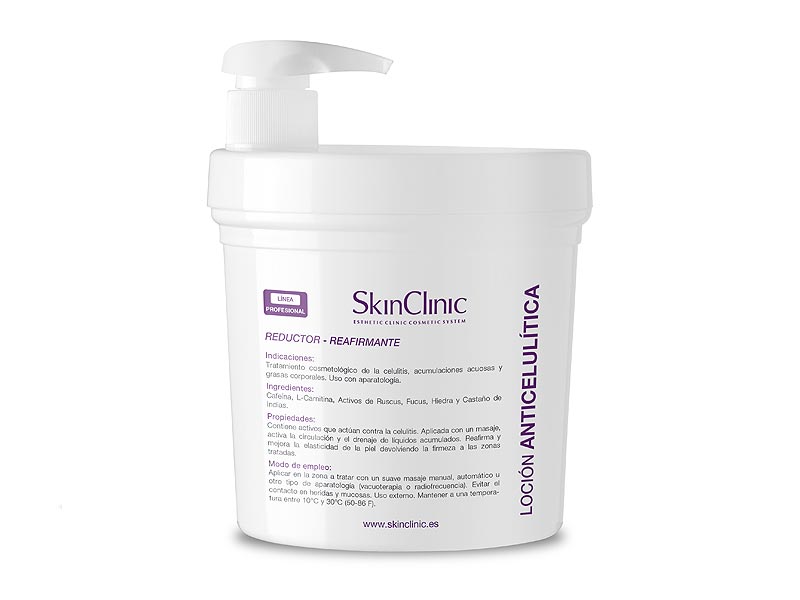 Loción anticelulítica máquina SkinClinic 1000 ml