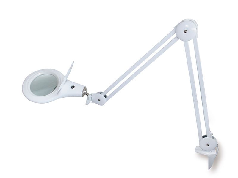 Lupp lampa med 90 LEDs med förstoring på 5 dioptrier