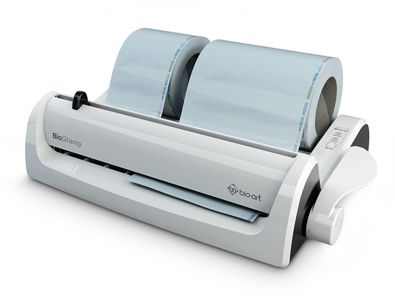 BioStamp sealer with cutter and support, sealing width 12mm