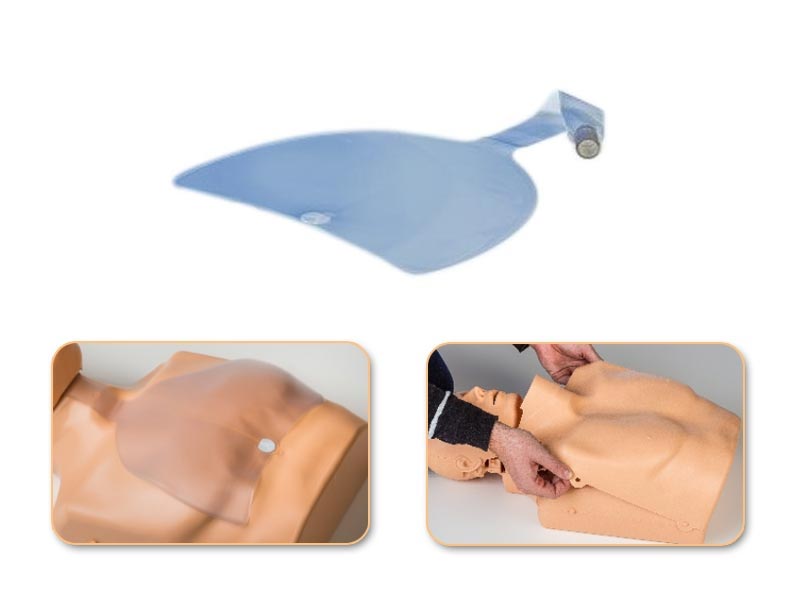 Pulmón para Practi-Man Advance