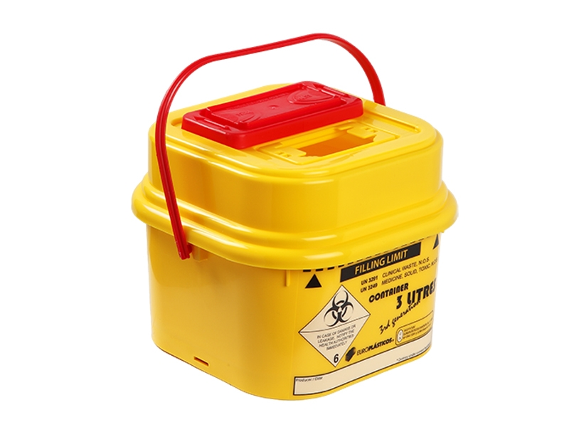 Single use hospital waste containers g3