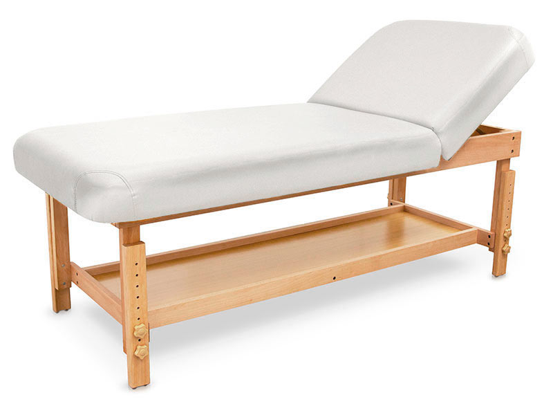 Holz SPA Massageliege mit Rückenlehne