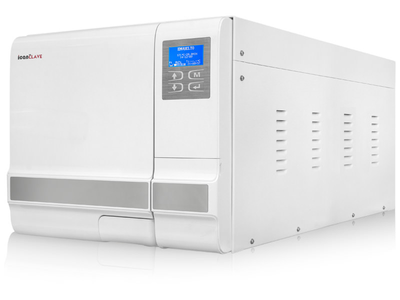 Autoclave 29 litri Classe B con camera 60 cm, stampante e USB