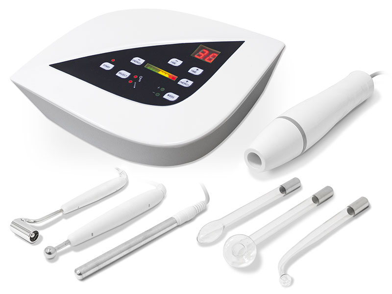 Aparato de alta frecuencia y corriente galvánica en