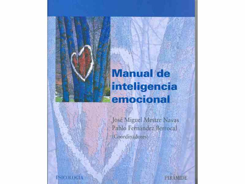 Manual de Inteligencia Emocional