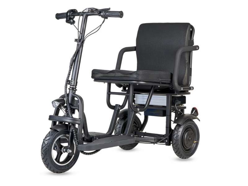 Off Road Patinete ElÃ©ctrico Ruedas Con Asiento 1200W*3 Potentes