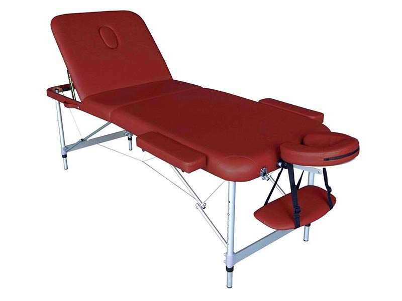 Lettino da massaggio portatile in Alluminio (Similpelle) DEIMOS