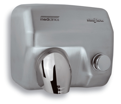 Asciuga Mani ad Azionamento Manuale, Saniflow Acciaio Inox Aisi 304 Satinato