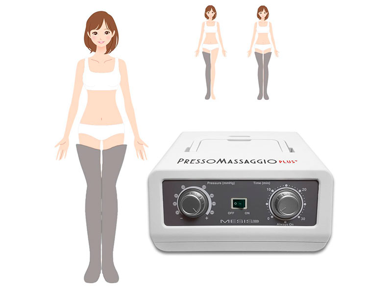 Pressothérapie Médicale MESIS usage esthétique PressoMssaggio Plus+ 1 programme 4 chambres à air