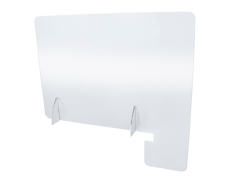 Scheidingsscherm voor toonbanken of tafels