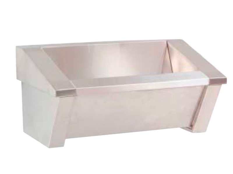 Waschbecken für die Chirurgie, rostfreier Edelstahl, 1 Waschplatz