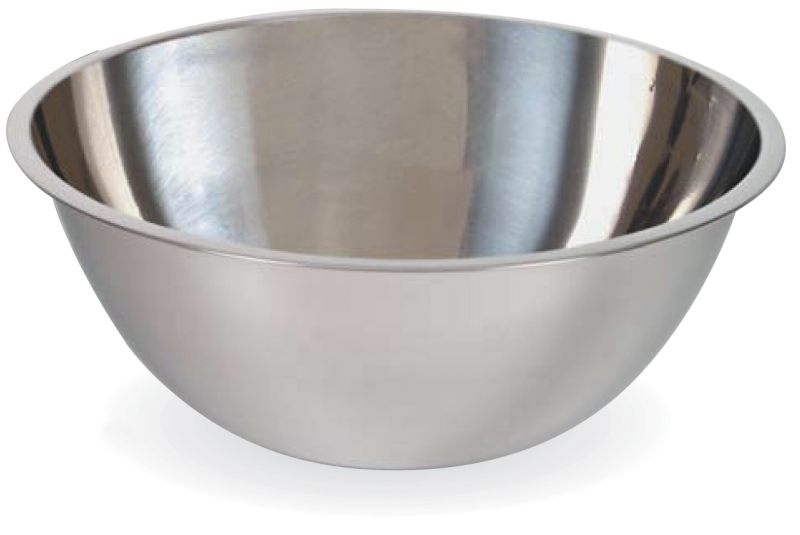 Bacia de Aço Inoxidável - Capacidade de 8 Litros