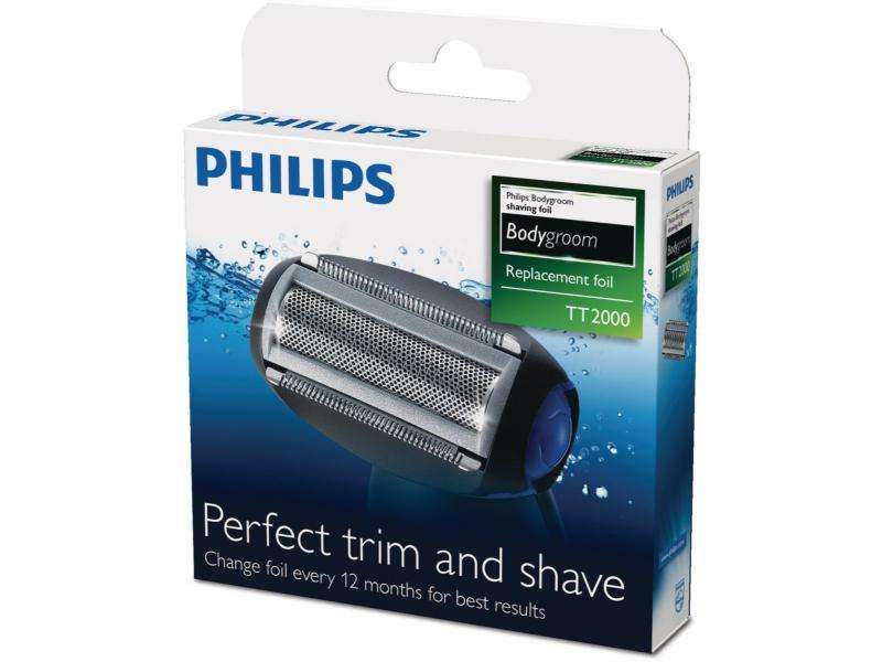 Tête De Rasoir De Remplacement Pour Philips TT2000/43 - Modèle VHBW, Noir, 1 Pièce Neuve