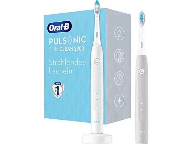 Oral-B Pulsonic Slim Clean 2900: Cepillo Eléctrico 2 Modos, Aclarado ...