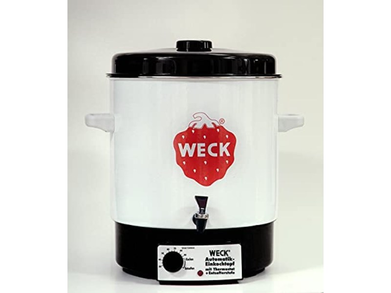 WECK STERILISATEUR ELECTRIQUE INOX A/THERMOSTAT & MINUTERIE 35CM 29L - WAT25