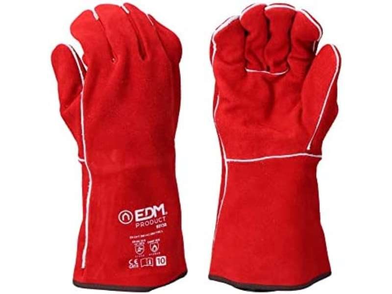 CXS MIKE Guantes De Trabajo Para Niños En Piel Suave: Bricolaje Y Jardinería Con Cierre Velcro (Talla 5 XXS, 1 Par)
