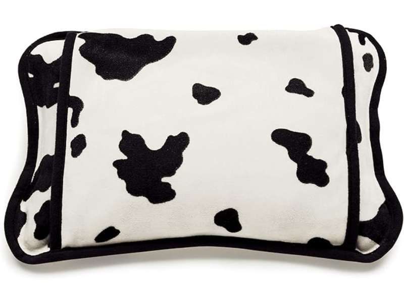 Innoliving Inn-074 Borsa Acqua Calda Muccaldo Cordless C/tasca Mani, color Bianco