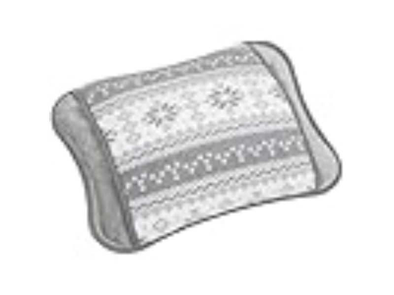 Scaldamani Morbido Innoliving INN-765 Scaldino Elettrico, Materiale Sintetico, Grigio, 20x7x13 cm