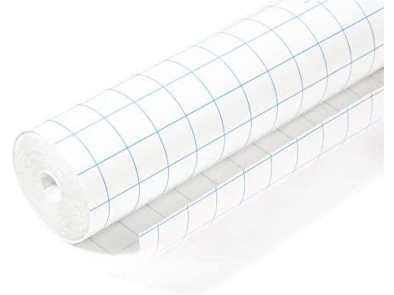 Lámina Protettiva Libri Autoadesiva HERMA 7005, 5m x 40cm, Bianco-Trasparente