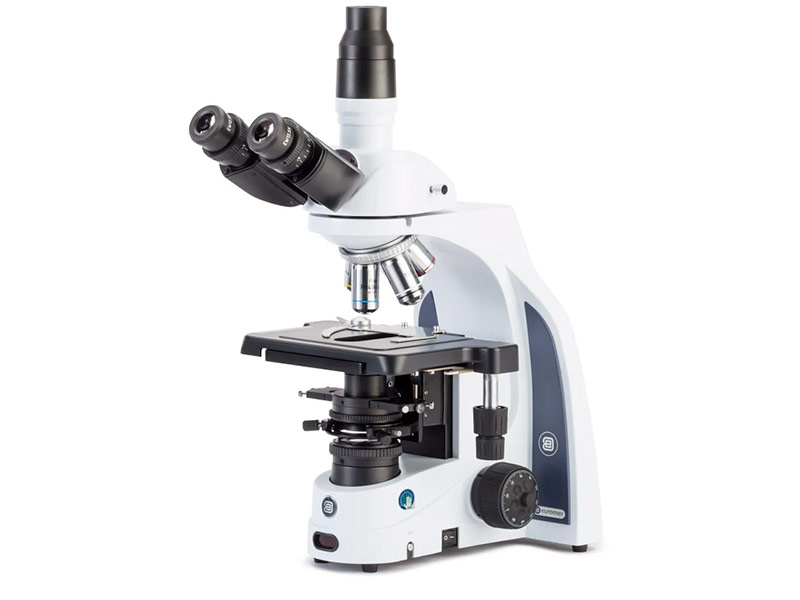 Microscópio Trinocular iScope IS.1153-EPLi 1000x E-planar Objectivos IOS