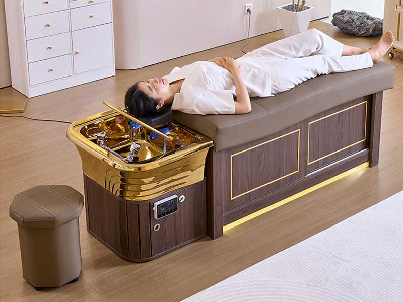 Table de massage HEAD SPA KOKORO avec raccordement