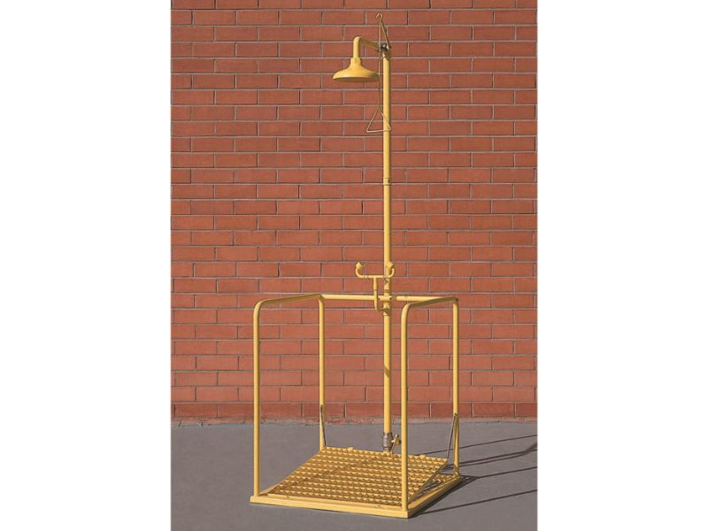 Stazione Decontaminazione Con Lavaocchi