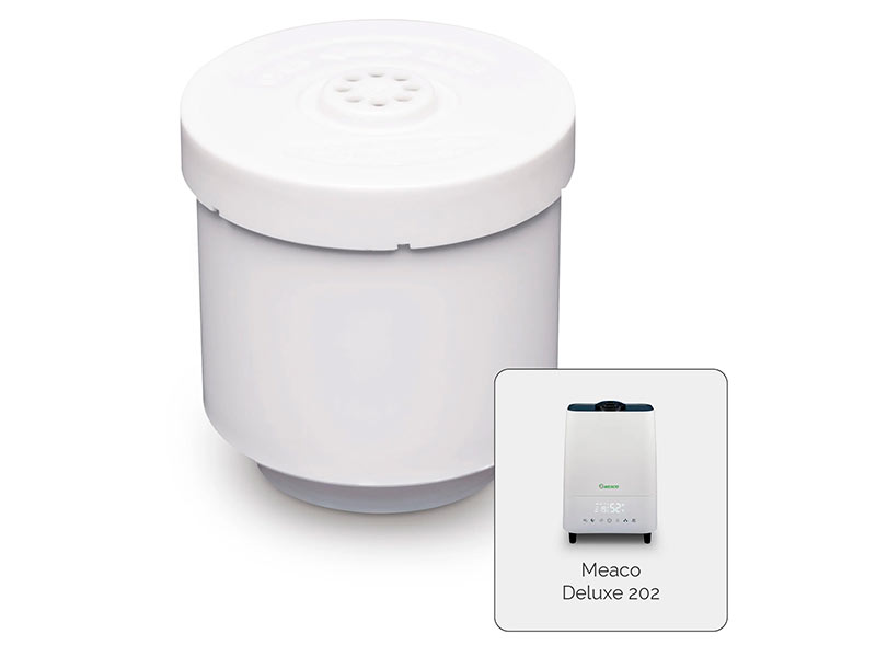 Filtre à eau au carbonate de calcium Meaco Deluxe 202, remplacement pour humidificateur et purificateur d'air.