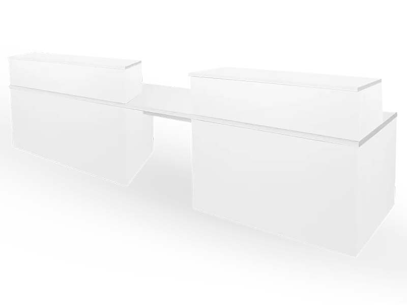 Comptoir de réception double Apollo