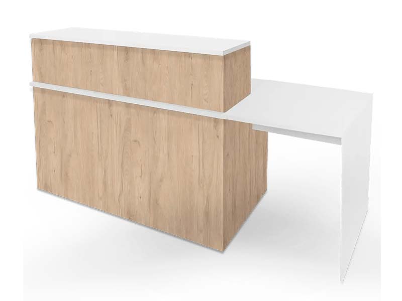 Comptoir de réception Apollo adapté à gauche