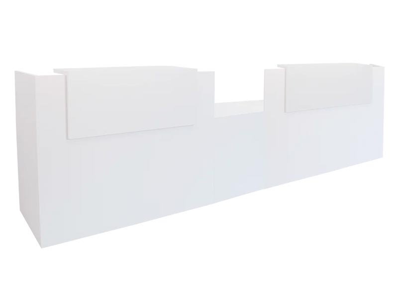 Comptoir de réception double basique