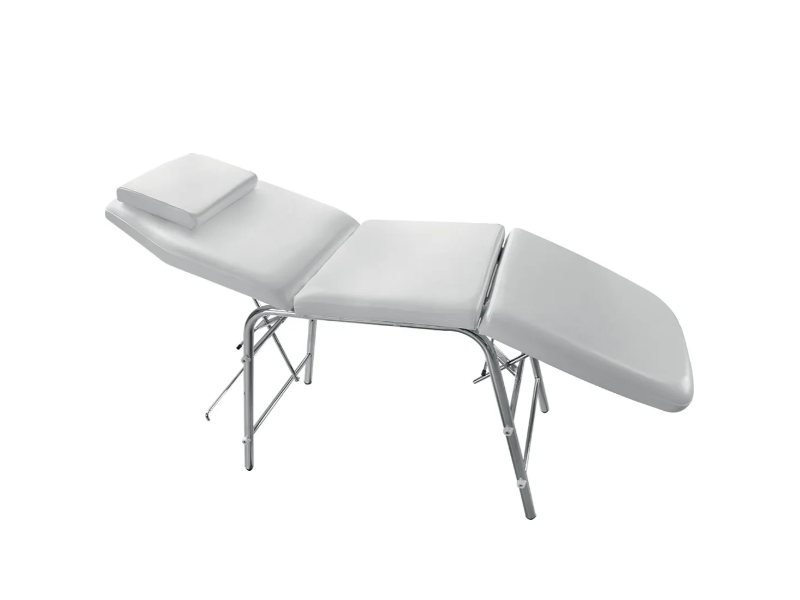 Lettino Massaggio Professionale con Testata e Alzagambe Regolabile