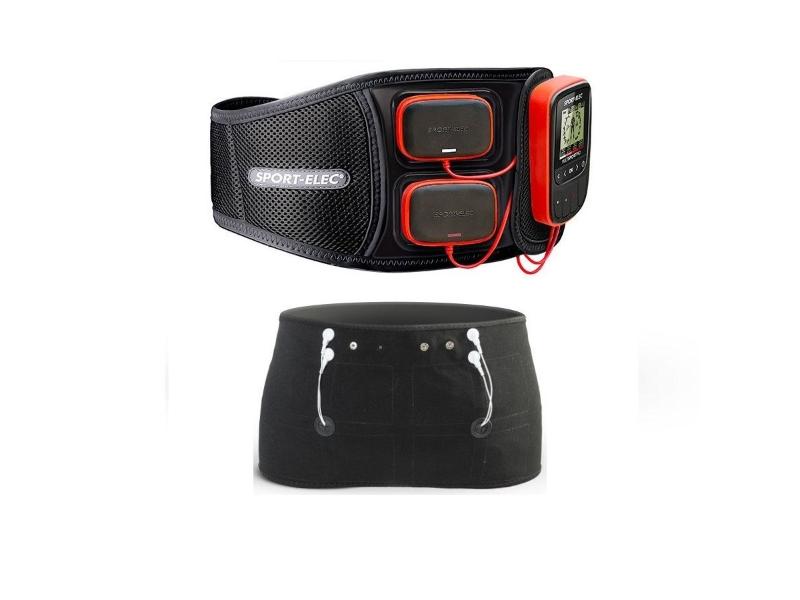 Elettrostimolatore Sport-elec Multisport Pro, 4 canali, 94 programmi, cintura addominale, cintura glutea