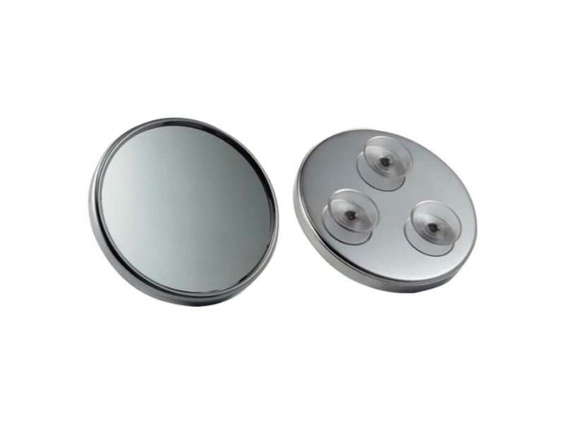 Specchio Ingranditore 5x Con 3 Ventose - Diametro 22,9 Cm, Vetro Senza Distorsioni, Per Trucco E Barba - Foto 8