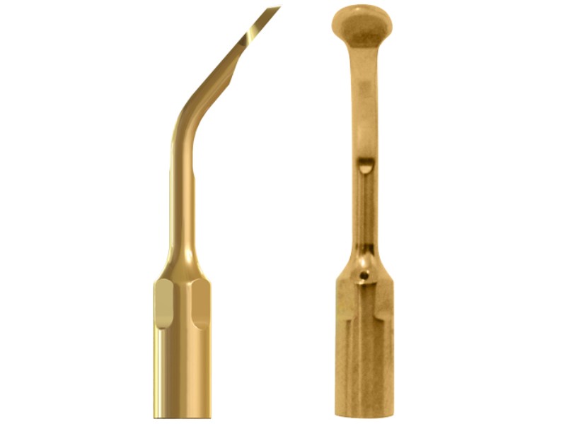 Inserto piezochirurgie compatible Mectron OP3 et Woodpecker US4 en acier inoxydable