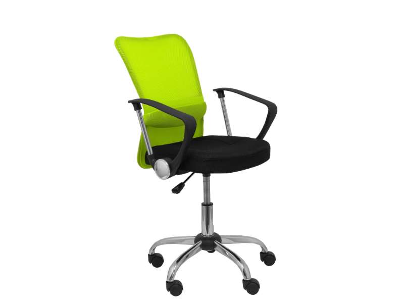 Silla infantil Cardenete respaldo malla asiento negro