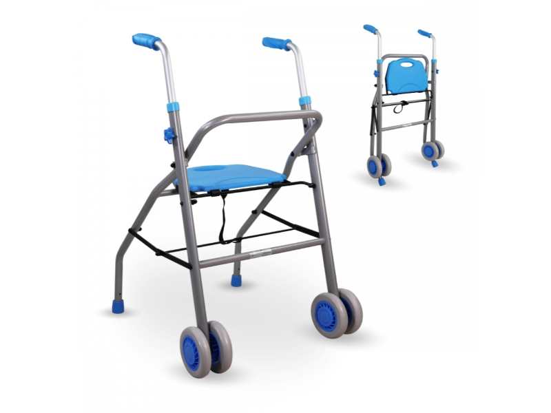 Andarilho dobrável de alumínio Future