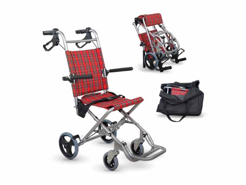 Sedia da trasloco in alluminio Neptuno, 34 cm di larghezza