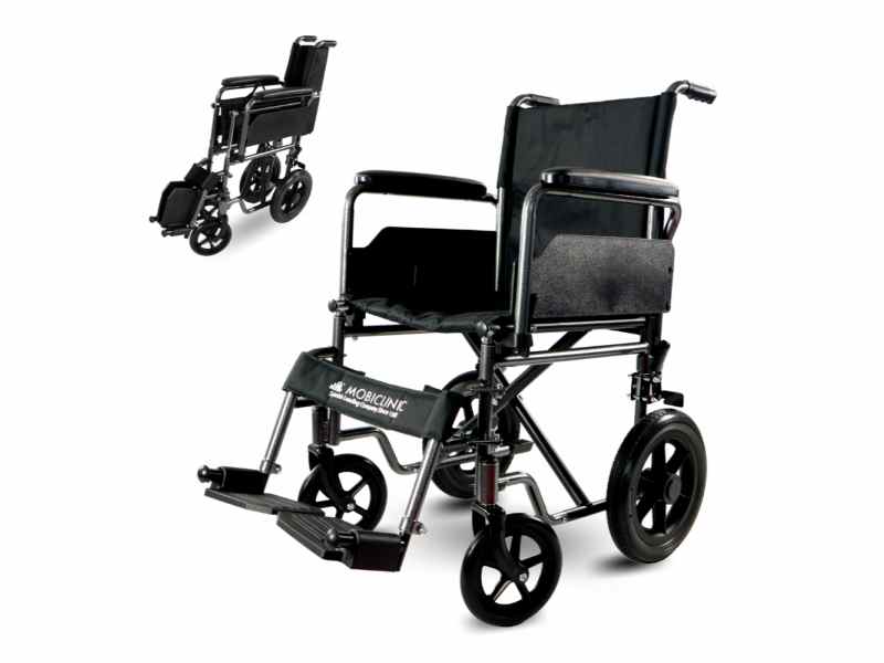 Cadeira de Roda S230 Sevilla de Aço com Roda Pequena - 110kg