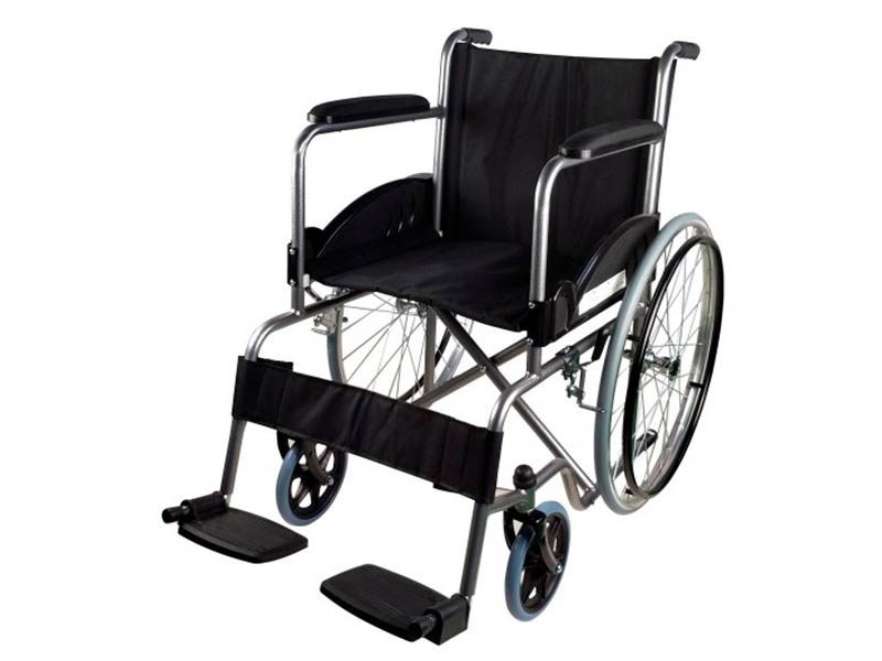 Cadeira de rodas dobrável Alcazaba com rodas grandes (Clinicalfy)