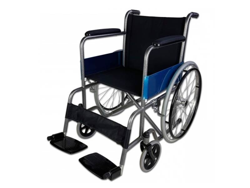 Cadeira de rodas dobrável Júcar com rodas grandes, ortopédica, leve (Clinicalfy)
